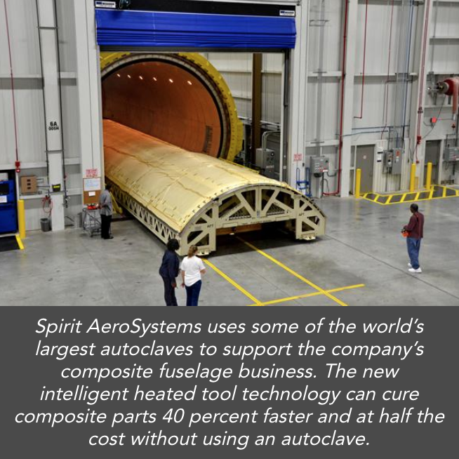 Spirit Develops New Composite Manufacturing Technology